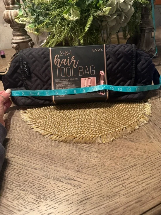 Envy Hair Tools Travel Bag Bundle w/ Make Up Brush Set & Flex Detangling Brush 💖 - Picture 8 of 9